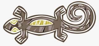 Vector Illustration Of Salamander Lizard-like Amphibian - Illustration