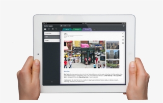 Bg Feature Access Hands - Ipad Hands Png