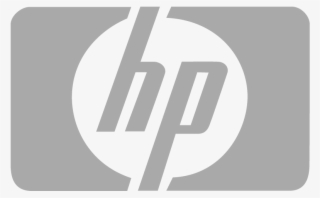 Hp Logo - Hp Logo Grey Png