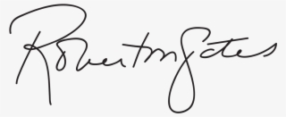 Robert Gates Signature - Robert Signature Png