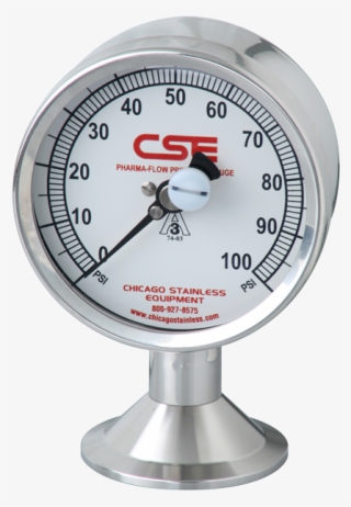 Pressure Gauge Tri Clamp