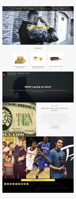 Rastaclat Posted A Video "rastaclat & Kemba Walker" - Flyer