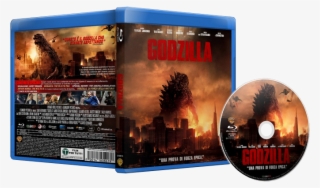 Godzilla - Godzilla 2014 Bluray Cover