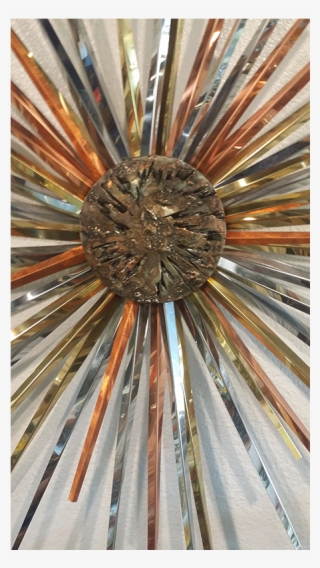 Curtis Jere Mixed Metal Sunburst - Circle