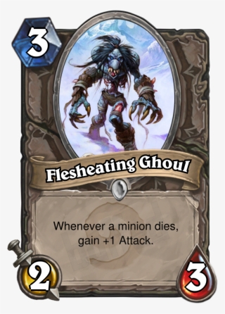 Flesheating Ghoul - Madam Goya Hearthstone Pl