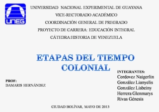 Presentación - Universidad Nacional Experimental De Guayana