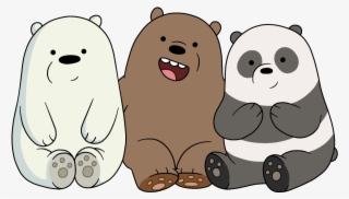 7213-1000 Bear Cubs, We Bear, - We Bare Bears Png