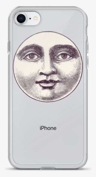 Moon Man Iphone Case - Moon Face