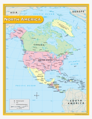 Tcr7655 North America Map Chart Image - North America Chart