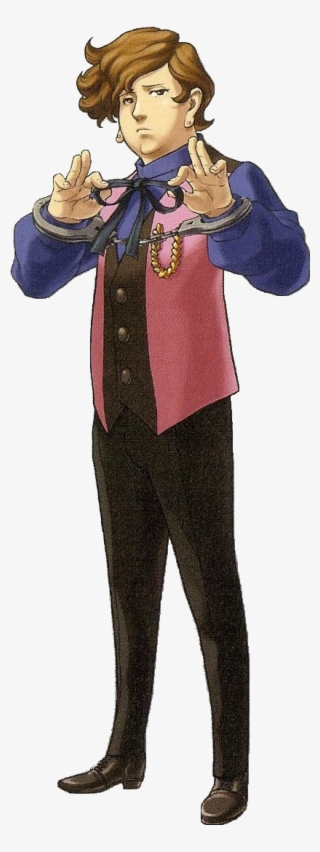 Lance Amano - Png - Ace Attorney Investigations Lance