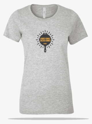 Pubg Chicken Dinner Ladies Tee - Honeybee