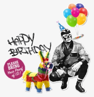 Leave This Field Empty If You're Human - Lucha Libre Balloons