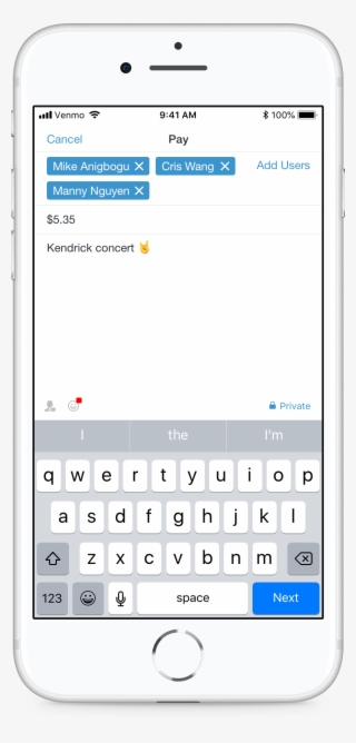 Venmo 9 - Iphones Email Address