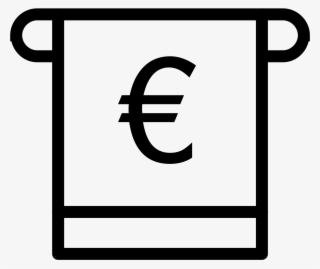 Insert Money Euro Icon - Cost List Icon