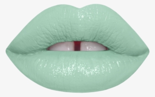 #png #edit #freetoedit #tumblr #overlay #lips #labios - Mint Green Matte Lipstick