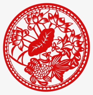 Corte De Papel Pintado À Mão Estilo Chinês Ano Novo - การ ตัด กระดาษ จีน