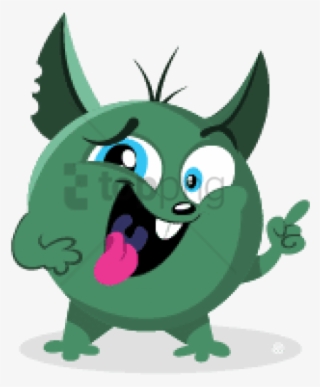 Free Png Download Nutri Ventures Green Guga Tongue - Cartoon