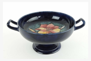 Moorcroft Pottery 'lily' Pattern Fruit Bowl, Circa - Pizza Pan