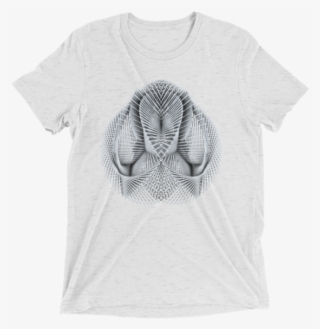 Generative Rorschach 1 // Short Sleeve T-shirt - Tupac And Kurt Cobain T Shirt