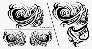 Steps To A Butterfly Design - Illustration