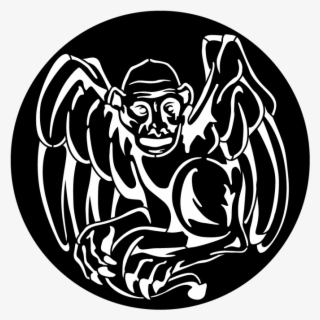 Apollo Gargoyle Sitting Gobo - Illustration