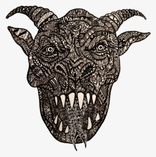 This Is The Psychedelic Drawing I Just Finished - Illustration