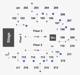 Rockford Metro Centre Seating Chart