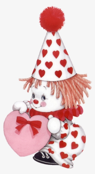 Lleno De Corazones Images Mignonnes, Cute Clown, Creepy - Valentines Day Ruth Morehead