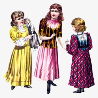 Victorian Clipart Of Fashion, Free Victorian Graphics - Victorian Era