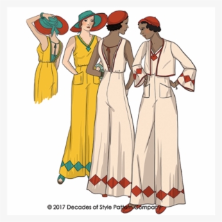 $25 - 00 Each - 1930s Beach Pajamas