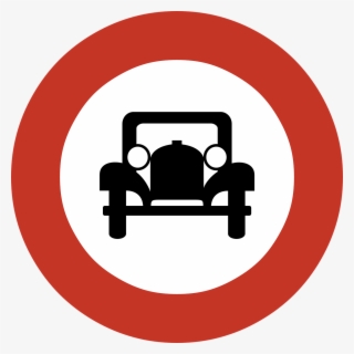 Ban Banned Motor Vehicles - Sign