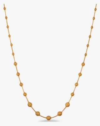 22ct Gold Sparkle Mala - Meena Jewellers Dubai Chains