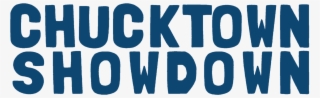 Cropped Crisp Chucktown Logo Word Only Blue - Graphics