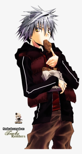 White Haired Anime Guy