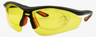 Blackyellow Glasses Frame - Diving Mask