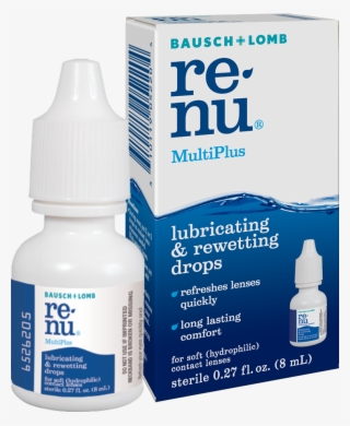 Renu Multiplus Lubricating And Rewetting Drops - Renu Sensitive
