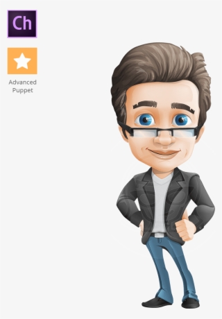 Nick Smartman Puppet - Character Male Vector Png
