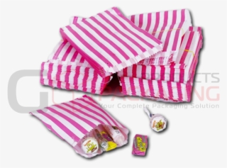 Pink Striped Paper Bags - Prague Castle