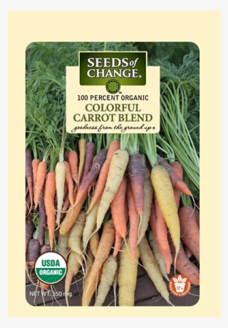 Organic Colorful Carrot Blend Seeds - Seeds Of Change