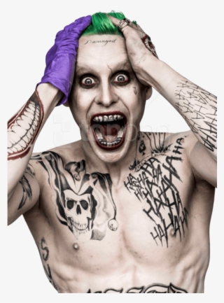 Free Png Joker Suicide Squad Png - Jared Leto Joker