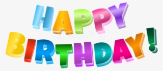 Free Png Multlor Happy Birthday Transparent Png Images - Happy Birthday ...