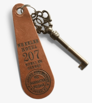 Image Of Old Wheeler Hotel Key - Hotel Key Png