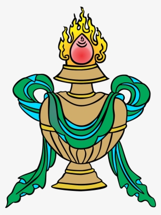 The Vase In Buddhism Ashtamangala Represents Health, - Treasure Vase Buddhism