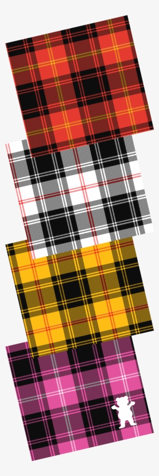 Plaid Mini Grip Sheets - Tartan