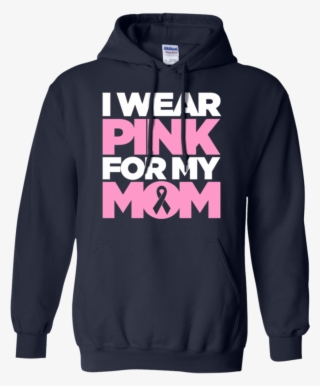 Breast Cancer T-shirt For Kids I Wear Pink For My Mom - Girl Loves Her Cowboys