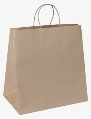 Twist Handle Brown Paper Carry Bag Small