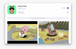 I Doubt This Is A Bug On The App Store, Since This - Donut County Gif