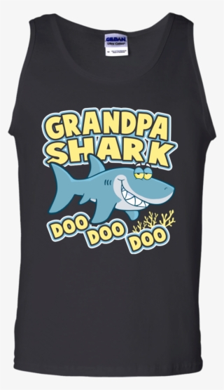 Grandpa Shark Tank Top - Active Tank