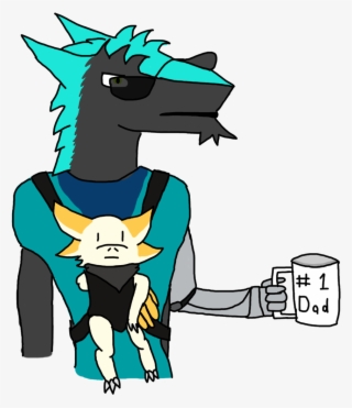 #1 Dad - Cartoon
