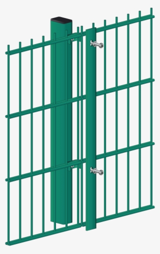 The Protek 868 Mesh Fence System Provides A Very Versatile - 656 Twin Wire Mesh Fencing